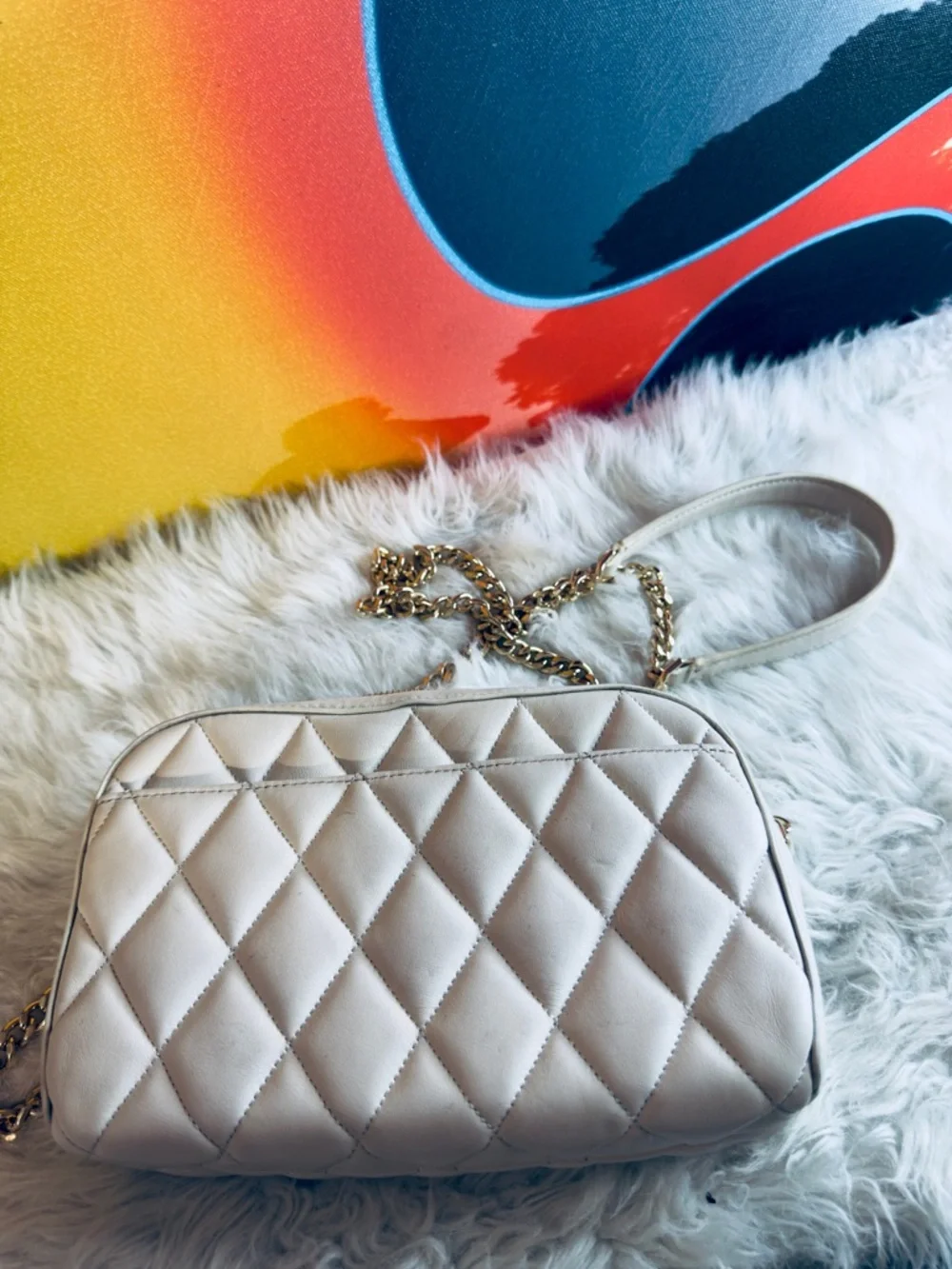 Kate Spade Carey Smooth Quilted Leather Mini‎ Camera Bag (TXABIN)